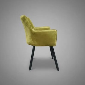 Jedálenská stolička AMELIA zelená