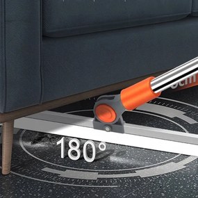 Teleskopická stierka strieborná