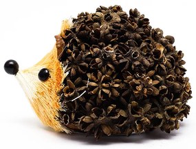 DECOLED Dekorácia ježka, 11x8,5 cm