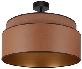 Brilagi - Prisadený luster OREGON VEGE 1xE27/15W/230V pr. 45 cm hnedá