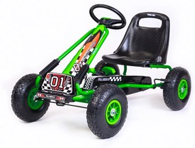 Detská šliapacia motokára Go-kart Baby Mix Razor zelená