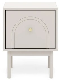 Nočný stolík Mazoma 41 cm kašmír/zlatý