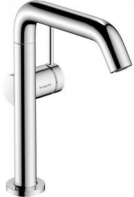 Hansgrohe Tecturis S - Páková umývadlová batéria 210 Fine CoolStart EcoSmart+ s otočným výtokom a odtokovou súpravou, chróm 73360000