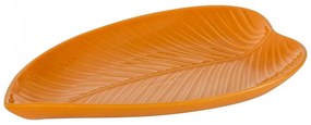 Mason Cash stredný tanier v tvare listu oranžový, 2002.224