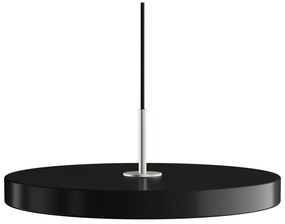 Čierne LED závesné svietidlo so stmievačom s kovovým tienidlom ø 43 cm Asteria Plus Medium – UMAGE