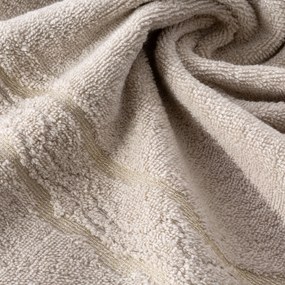 BAVLNENÝ UTERÁK KARIN SADA 6KS 50X90 CM BÉŽOVÁ