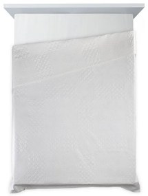 Dekorstudio Moderný prehoz na posteľ BONI5 biely Rozmer prehozu (šírka x dĺžka): 170x210cm