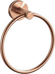 Kúpeľňový vešiak REA MODERN Ring 6610 kartáčovaná meď