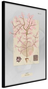 Artgeist Plagát - Mysterious Tree [Poster] Veľkosť: 30x45, Verzia: Čierny rám s passe-partout