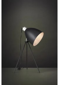 Eglo 79378 - Stolová lampa MAREPERLA 1xE27/60W/230V čierna