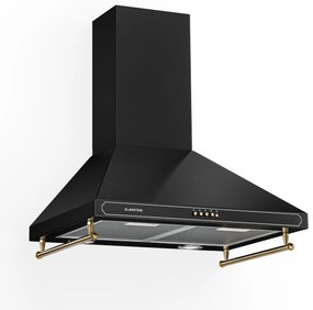Klarstein Victoria, digestor, 60 cm, nástenný, 630 m³/h, LED, retro dizajn, čierny