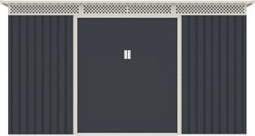 Záhradný domček G21 GRAH 483 - 340 x 142 cm, antracitový
