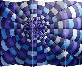 Paraván - Štruktúra lietajúceho balóna (210x170 cm)