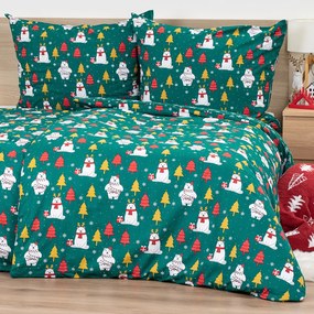 4Home Bavlnené obliečky Polar Bear, 140 x 200 cm, 70 x 90 cm