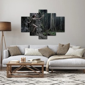 Obraz - Lesná víla (150x105 cm)