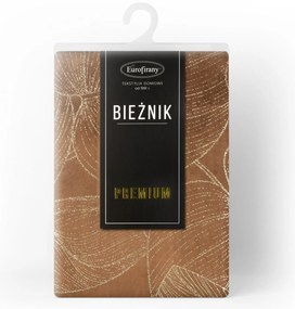 OBRUS BLINK 16 35X140 CM HNEDÝ
