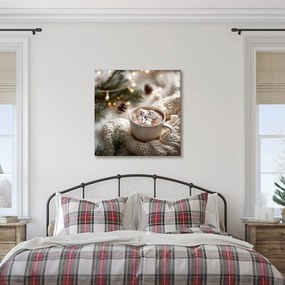 Obraz vianočná pohoda s lahodnou čokoládou