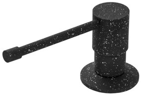 Gamma Top, dávkovač saponátu pre kuchynský drez 400ml, čierna škvrnitá, GMA-DOZL-BP