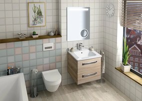 Sapho Sapho, ASTRO LED podsvietené zrkadlo 600x800mm, kozmetické zrkadielko, MIRL2