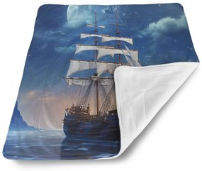 Sablio Deka pre bábätko Plachetnica medzi horami - 90x120 cm