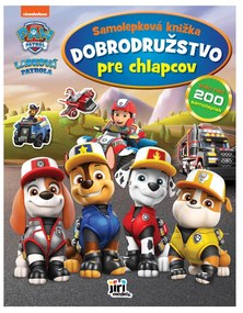 Veľká samolepková knižka Dobrodružstvo pre chlapcov Paw Patrol