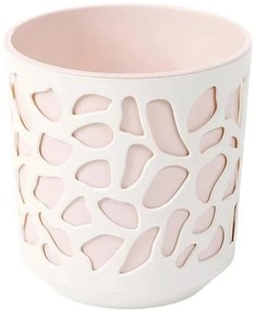 Obal DUET 14x15 cm béžová/ svetloružová