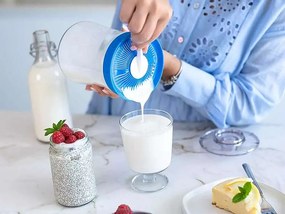 Kefirko Kefir fermenter nádoba na výrobu kefíru ružová 0,9 l