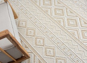 My Flair, Kusový koberec Patio beige – na von aj na doma, 80x150, béžová, chodba / predsieň