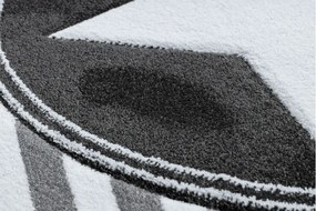 Okrúhly koberec PETIT HVIEZDA , sivá Veľkosť: kruh 140 cm