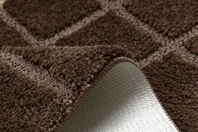 Sada kúpeľňových koberčekov SUPREME LINES línie, hnedá