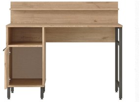 Písací stôl Onaferra 16 (orech + čierna). Vlastná spoľahlivá doprava až k Vám domov. 1106639
