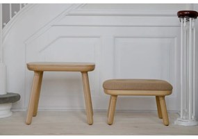 Stolička vo svetlohnedo-prírodnej farbe Paff Low – UMAGE