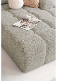 Svetlohnedá rozkladacia modulárna rohová pohovka s úložným priestorom (pravý roh) Lulu – Miuform