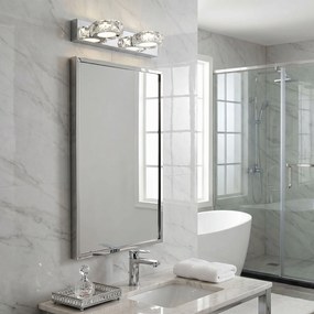 Toolight APP1936-2W, nástenné LED svietidlo, 320 mm, chrómová, OSW-66070