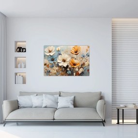 Obraz - Kytica, maľba (90x60 cm)