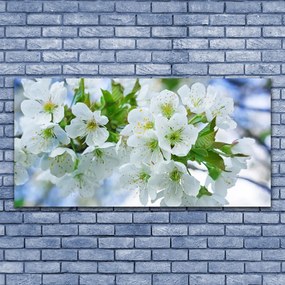 Obraz plexi Kvety strom listy príroda 120x60 cm