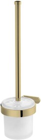 Erga Nature Gold, nástenná WC kefa, zlatá lesklá, ERG-05911