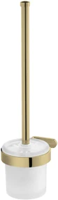 Erga Nature Gold, nástenná WC kefa, zlatá lesklá, ERG-05911