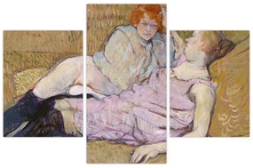 Obraz - Henri de Toulouse-Lautrec, The Sofa, reprodukcia (90x60 cm)