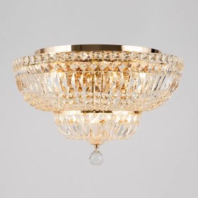 Maytoni DIA100-CL-12-G - Stropné svietidlo BASFOR 12xE14/60W/230V zlatá