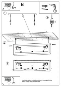 Sollux SL.0076 - Stropné svietidlo FENIKS 2 2xE27/60W/230V prírodné drevo
