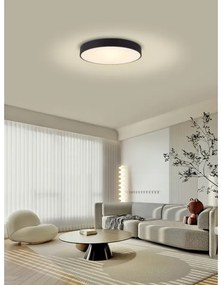 Immax NEO 07202L-LED Stmievateľné stropné svietidlo RONDATE 53W/230V čierna Tuya+DO