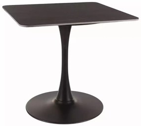 Stôl Espero II čierny mat 80×80 cm