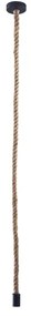 Luster na lanku ROPE 1xE27/12W/230V