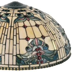 Luxus tienidlo na lampu vitráž HOMAM Ø50