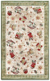 Villeroy & Boch Kusový koberec Toy's delight so strihaným vlasom 106218 Green, Multicolor, 50x80, zelená, obývacia izba