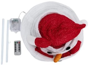 Aigostar - LED Vianočná vonkajšia dekorácia 50xLED/3xAA 0,7m IP44 snehuliak