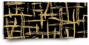 Sablio Obraz Zlaté Maľovanie - 110x50 cm