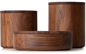 Continenta C4272 - Drevená dóza 13x16 cm orech