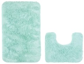 Sada kúpeľňových koberčekov SILK MR-104 2PC mätová